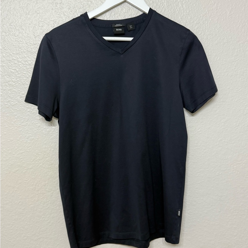 Boss Men's Dark V-Neck T-Shirt